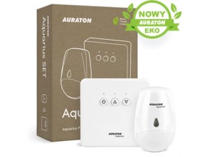 Controler pompa fara fir, Auraton AQUARIUS SET, pentru sistemul ACM, activat de senzorul de miscare in sistemul de incalzire intern, alb