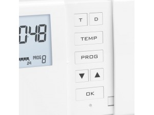 Termostat programabil Auraton TUCANA, conectare cu fir, alimentare 2 baterii R6