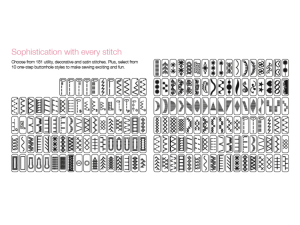 Masina de cusut si brodat M280D