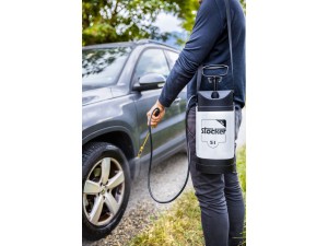 Pompa manuala de presiune Viton cu rezervor de 5 litri, cu manometru