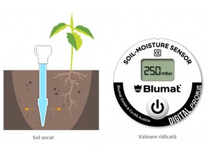 Tensiometru digital de sol Blumat Digital