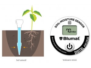 Tensiometru digital de sol Blumat Digital