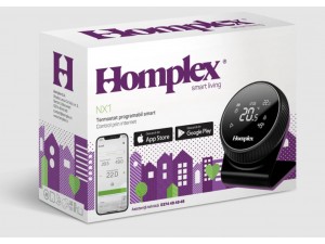 Termostat smart HOMPLEX NX1, programabil, fara fir 