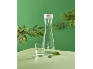 Carafa filtranta de apa Laica GlaSSmart, din sticla, 1,1 litri