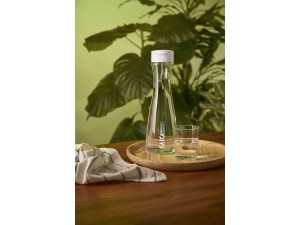Carafa filtranta de apa Laica GlaSSmart, din sticla, 1,1 litri