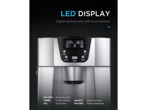 Masina de facut cuburi de gheata cu dozator de apa Taurus MG 17 Elegance
