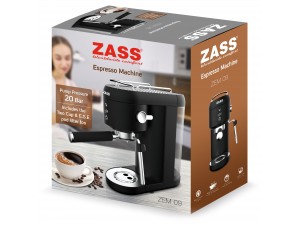 Espressor cafea slim Zass ZEM 09 Espressor cafea slim Zass ZEM 09