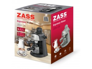 Espressor de cafea Zass ZEM 05 Negru Espressor de cafea Zass ZEM 05 Negru