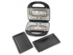 Sandwich-Maker cu placa detasabila Zass ZSM 03