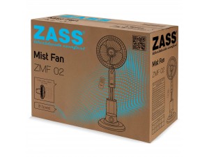 Ventilator cu telecomanda si pulverizare apa Zass ZMF 02