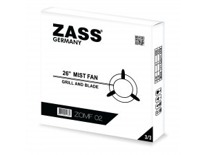 Ventilator de exterior multi-functional cu pulverizare Zass ZOMF 02